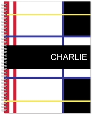 Bold Color Block Spiral Notebook