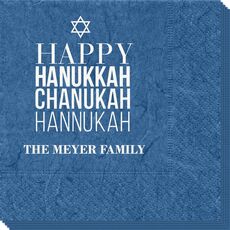 Hanukkah Chanukah Bali Napkins