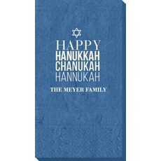 Hanukkah Chanukah Bali Guest Towels