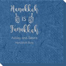 Hanukkah Is Funukkah Bali Napkins