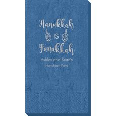 Hanukkah Is Funukkah Bali Guest Towels