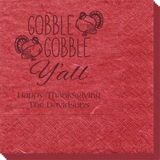 Gobble Gobble Y'all Bali Napkins