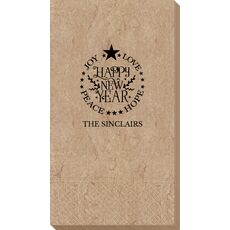 Happy New Year Bali Guest Towels