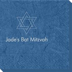 Interlocking Star of David Bali Napkins