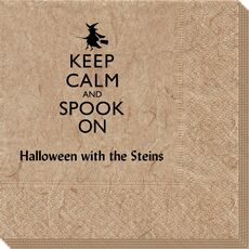 Keep Calm and Spook On Bali Napkins