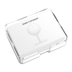 Screened Golf Tee 4x3 Post-it® Notes