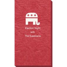 Patriotic Elephant Bali Guest Towels