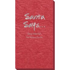 Studio Santa Says Bali Guest Towels