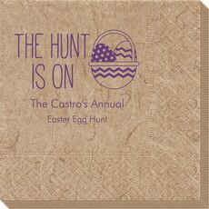 The Hunt Is On Bali Napkins
