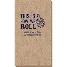 This Is How We Roll Bali Guest Towels