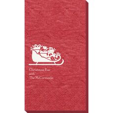 Victorian Sleigh with Presents Bali Guest Towels