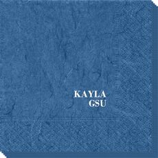 Name and College Initials Bali Napkins