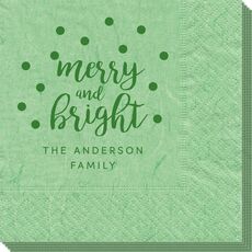 Confetti Dots Merry and Bright Bali Napkins