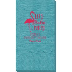 Let's Flockin' Party Bali Guest Towels