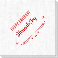 Elegant Scroll Deville Napkins