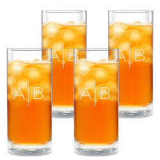 Chaumont 15.25 oz. Glass Tumbler Set of 4