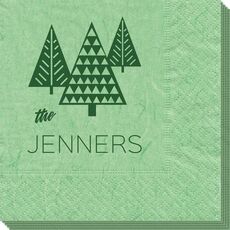 Modern Trees Bali Napkins