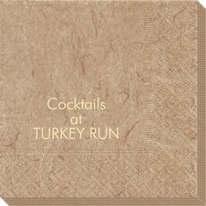 Your Own Text Bali Napkins