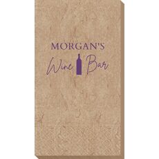 Wine Bar Bali Guest Towels