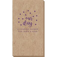Confetti Dots Our Day Bali Guest Towels
