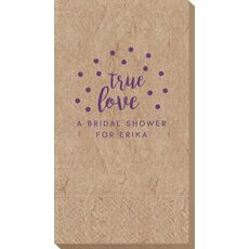 Confetti Dots True Love Bali Guest Towels