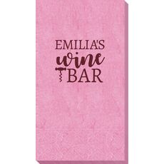 Corkscrew Wine Bar Bali Guest Towels