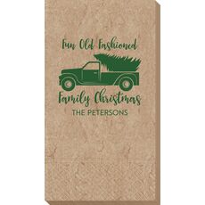 Fun Old Fashion Christmas Bali Guest Towels
