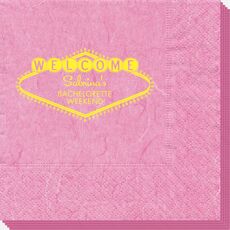 Welcome Marquee Bali Napkins
