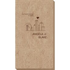 We Love Dallas Bali Guest Towels