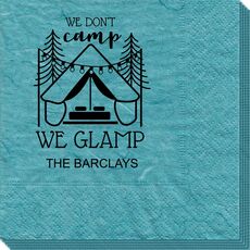 We Don't Camp We Glamp Bali Napkins
