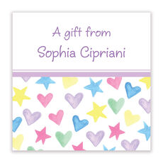 Dreamer Square Gift Stickers