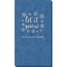 Let It Snow Bali Guest Towels