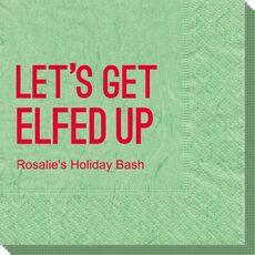 Let's Get Elfed Up Bali Napkins