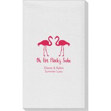 Oh For Flock's Sake Linen Like Guest Towels