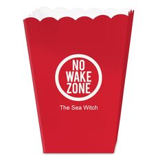 No Wake Zone Mini Popcorn Boxes