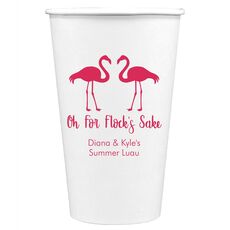 Oh For Flock's Sake Paper Coffee Cups