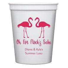 Oh For Flock's Sake Stadium Cups