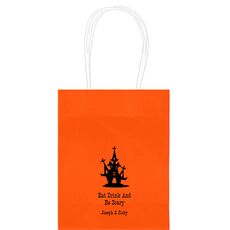 Cemetery House Mini Twisted Handled Bags