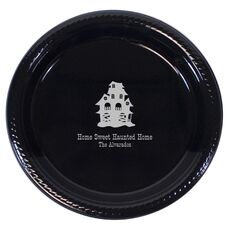 Creepy House Plastic Plates