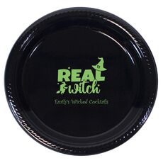 Real Witch Plastic Plates