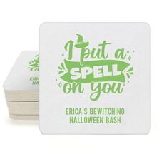 I Put A Spell On You Square Coasters