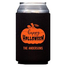 Happy Halloween Pumpkin Collapsible Huggers