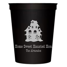 Creepy House Stadium Cups