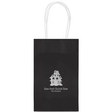 Creepy House Medium Twisted Handled Bags