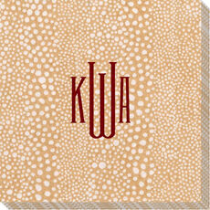 Gold Pebble Design Your Own Caspari Paper Linen Like Napkins