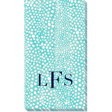 Seafoam Pebble Design Your Own Caspari Linen Like Guest Towels