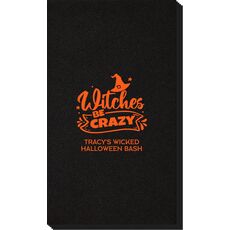 Witches Be Crazy Linen Like Guest Towels