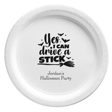 Yes I Can Drive A Stick Paper Plates