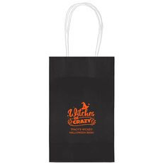 Witches Be Crazy Medium Twisted Handled Bags