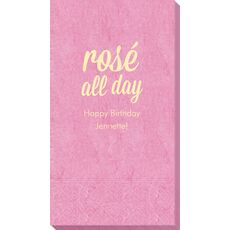Rosé All Day Bali Guest Towels